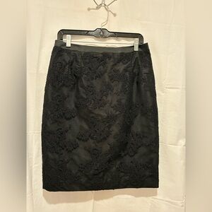 Chic Black lace Pencil Skirt